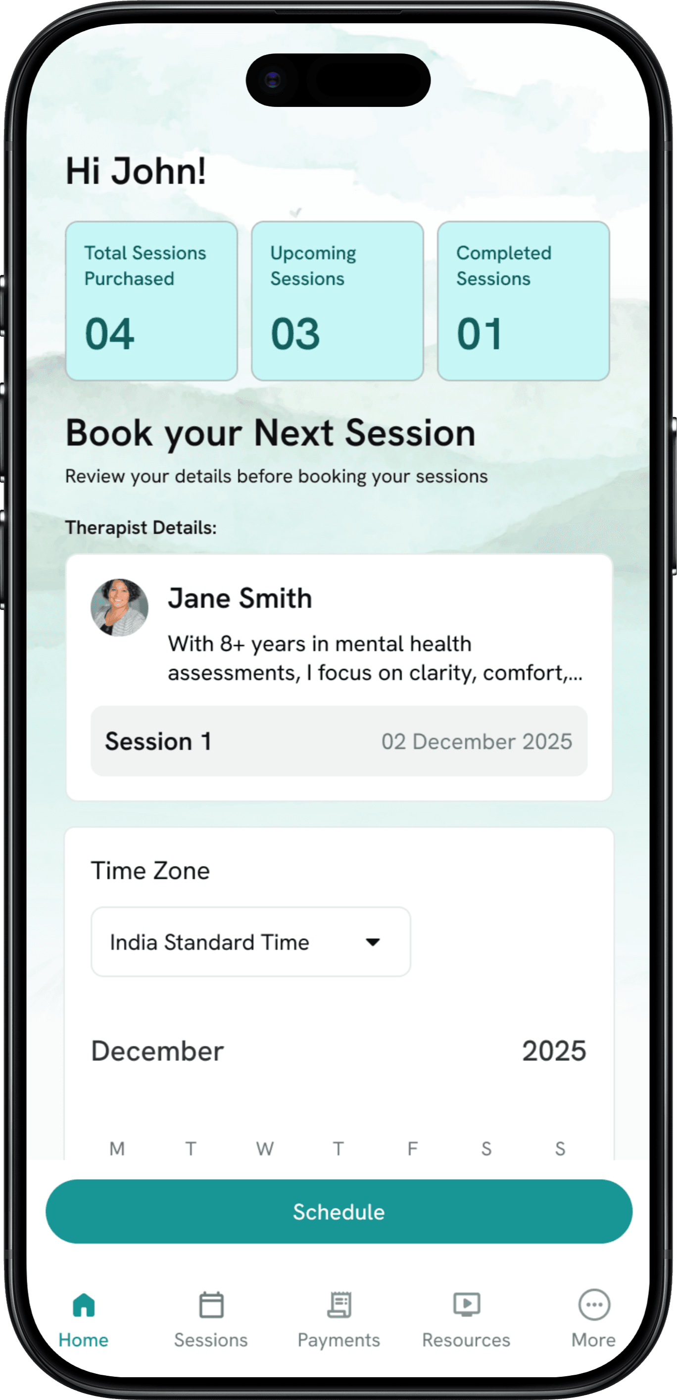 GuideMe dashboard preview